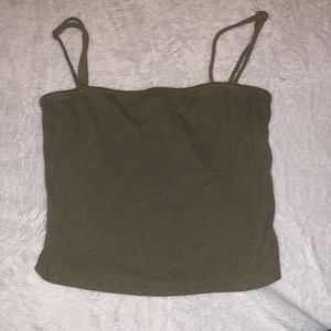Tilly’s olive green crop